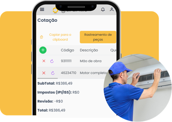 Software reparo en campo